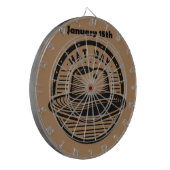 Cible De Fléchettes 15 janvier - Jour du Casquette (Devant gauche)