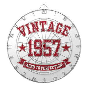 Cible De Fléchettes 1957 Âge Vintage à la perfection