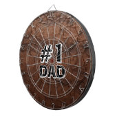 Cible De Fléchettes #1 Dad Leather-look (Devant droit)