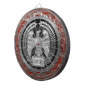 Cible De Fléchettes [200] Aigle impérial romain argenté (Devant droit)