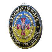Cible De Fléchettes [200] Armée de l'air ukrainienne [édition spéciale (Devant droit)