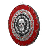 Cible De Fléchettes [200] Crâne d'argent (Devant droit)