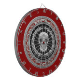 Cible De Fléchettes [200] Crâne d'argent (Devant gauche)