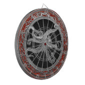 Cible De Fléchettes [200] Octopus d'argent sacré en posture défensive (Devant gauche)