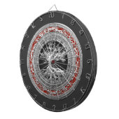 Cible De Fléchettes [200] Trésor : Arbre de la vie celtique [argent] (Devant droit)