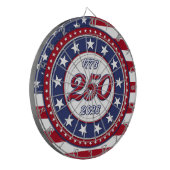Cible De Fléchettes 250e anniversaire d'Amérique avec le drapeau des É (Devant gauche)