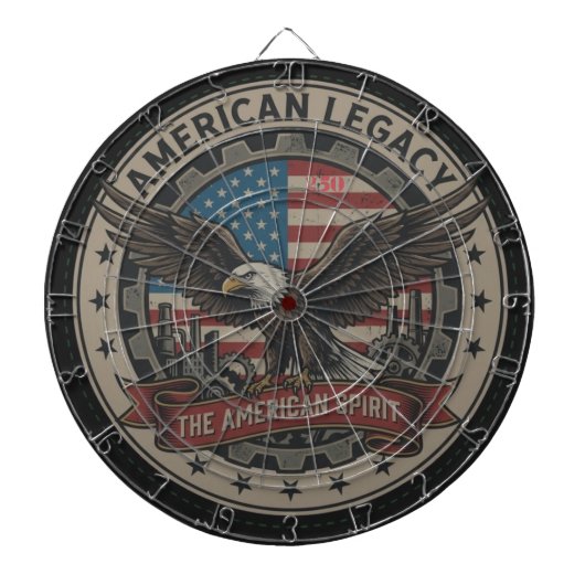 Cible De Fléchettes 250e anniversaire des États-Unis (Devant)