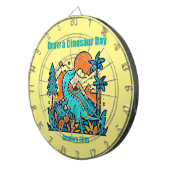 Cible De Fléchettes 30 janvier - Dessinez une journée de dinosaures (Devant droit)