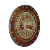 Cible De Fléchettes [36] Golden Celtic Tree of Life (Devant gauche)