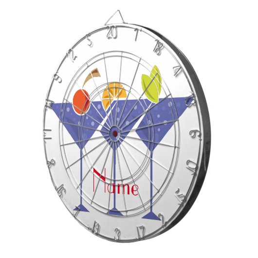 Cible De Fléchettes 3 cocktails Martini Thunder_Cove (Devant droit)