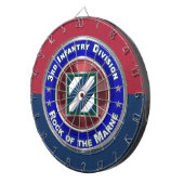 Cible De Fléchettes 3e division d'infanterie Roc du Marne ! (Devant droit)