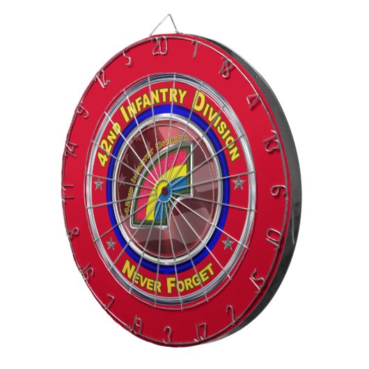 Cible De Fléchettes 42e division d'infanterie (Devant droit)