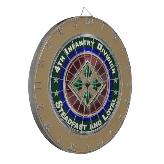 Cible De Fléchettes 4e division d'infanterie (Devant gauche)