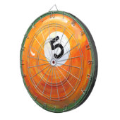 Cible De Fléchettes 5 balles (Devant droit)