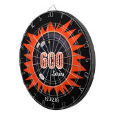 Cible De Fléchettes 600 Bowling Series, avec date (Devant droit)