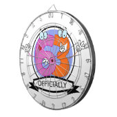 Cible De Fléchettes 63 Anniversaire officiel (Devant droit)