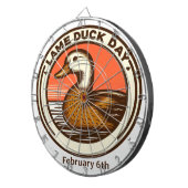 Cible De Fléchettes 6 févr. - Jour du canard (Devant droit)