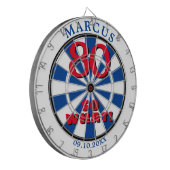 Cible De Fléchettes 80 donc ce Drôle Citation 80e Anniversaire Dartboa (Devant gauche)