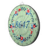 CIBLE DE FLÉCHETTES 8647 (Devant droit)