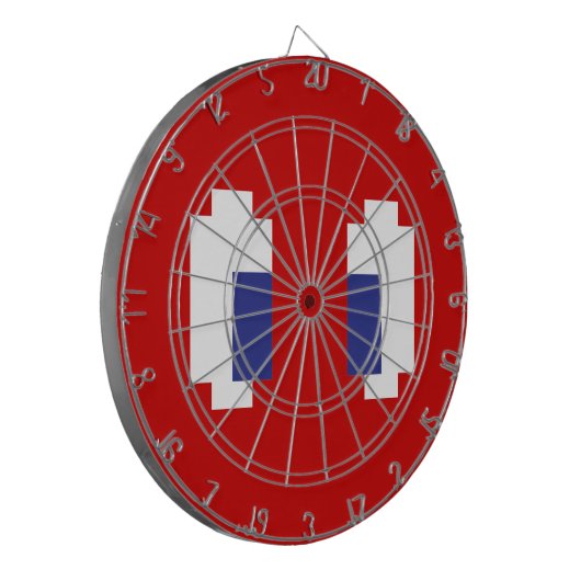 Cible De Fléchettes 8 bits Pixel Manga Eyes (Devant gauche)