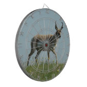 Cible De Fléchettes A10 Pronghorn Antelope en Fleur sauvage (Devant gauche)