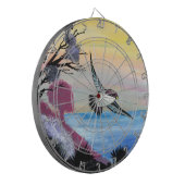 Cible De Fléchettes A Birds View    (Devant gauche)