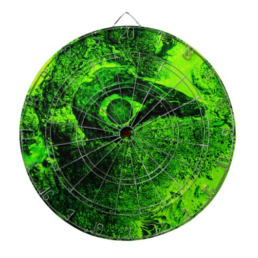 Cible De Fléchettes à la recherche de vert (Devant)