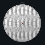 Cible de flechettes à motifs de losanges grise<br><div class="desc">Cette moitié du siècle la Cible de flechettes à motifs de losanges grise que moderne (petite copie) comporte un arrière - plan gris de colombe et un motif de mod, diamants translucides et gris-foncé recouvrant de plus grands, vintages diamants blancs avec le gris colorés, âge d'espace tachette. Ce minimaliste inspiré,...</div>