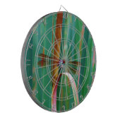 Cible De Fléchettes A teal Eyed Dragonfly with cattails (Devant gauche)