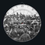 Cible De Fléchettes Abe Lincoln Gettysburg Adresse : Fin de la guerre<br><div class="desc">Abraham Lincoln était un homme d'État et avocat américain qui a été le 16ème président des États-Unis de mars 1861 à son assassinat en avril 1865. Lincoln a mené la nation à travers la guerre de Sécession américaine, sa guerre la plus sanglante et sa plus grande crise morale, constitutionnelle et...</div>