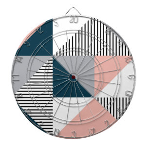 Cible De Fléchettes Abstract ful geometry