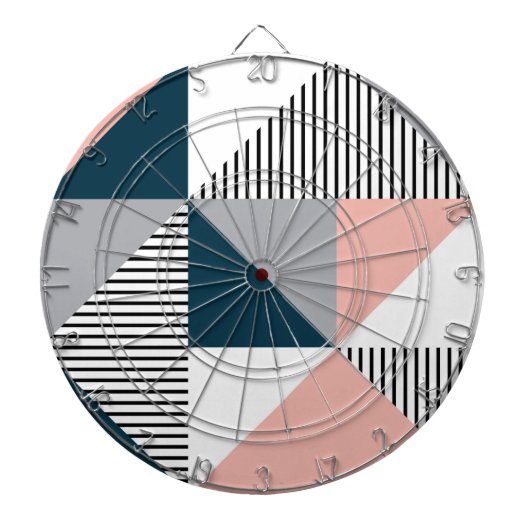 Cible De Fléchettes Abstract ful geometry (Devant)