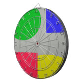 Cible De Fléchettes Abstrait (Devant droit)