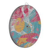 Cible De Fléchettes Abstrait coloré (Devant gauche)