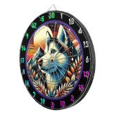 Cible De Fléchettes Accentuation de la paroi de pointe Husky (Devant droit)