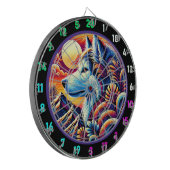 Cible De Fléchettes Accentuation murale des pics de Husky Nord (Devant gauche)