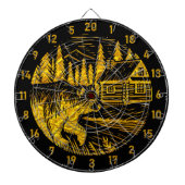 Cible De Fléchettes Accessoire Majestic De Jeu À Thème Ours (Devant)