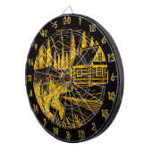 Cible De Fléchettes Accessoire Majestic De Jeu À Thème Ours (Devant droit)