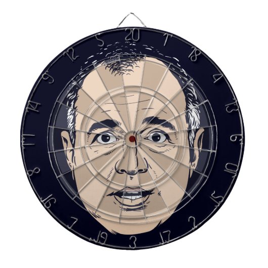 Cible de flechettes Adam Schiff (Devant)