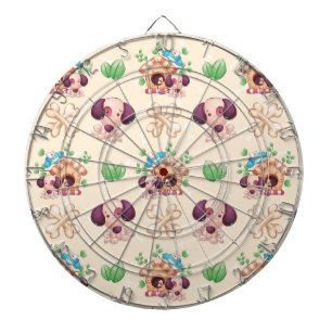 Cible De Fléchettes Adorable Motif de chien