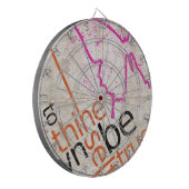 Cible De Fléchettes Affiche motivationnelle (Devant gauche)