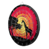 Cible De Fléchettes African sunset (Devant droit)