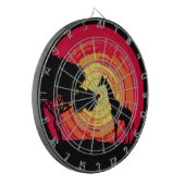 Cible De Fléchettes African sunset (Devant gauche)