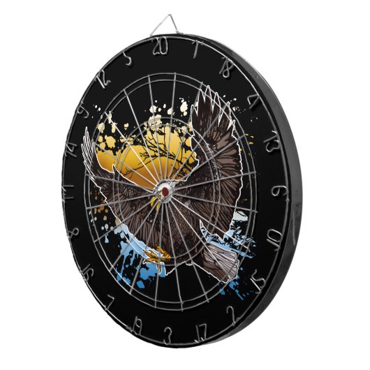 Cible De Fléchettes Aigle de Bald (Devant droit)