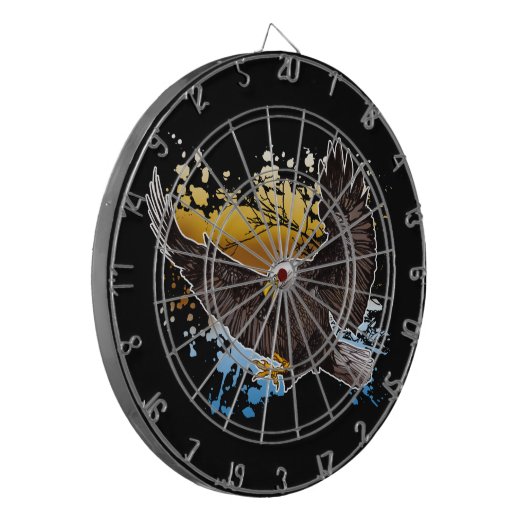 Cible De Fléchettes Aigle de Bald (Devant gauche)