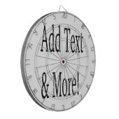 Cible De Fléchettes Ajouter du texte et plus ! Customisez votre propre (Devant gauche)