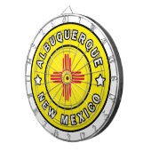Cible De Fléchettes Albuquerque Nouveau-Mexique (Devant droit)