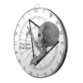 Cible De Fléchettes Alien gris, la vérité est là (Devant droit)