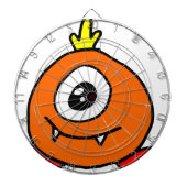 Cible De Fléchettes Alien mignon (Devant)