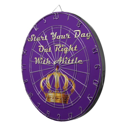 Cible De Fléchettes Alittle Crown (Devant droit)